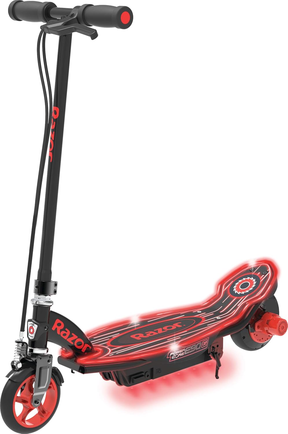 Razor Power Core E90 Electric Scooter for Kids 8+ with LEDs