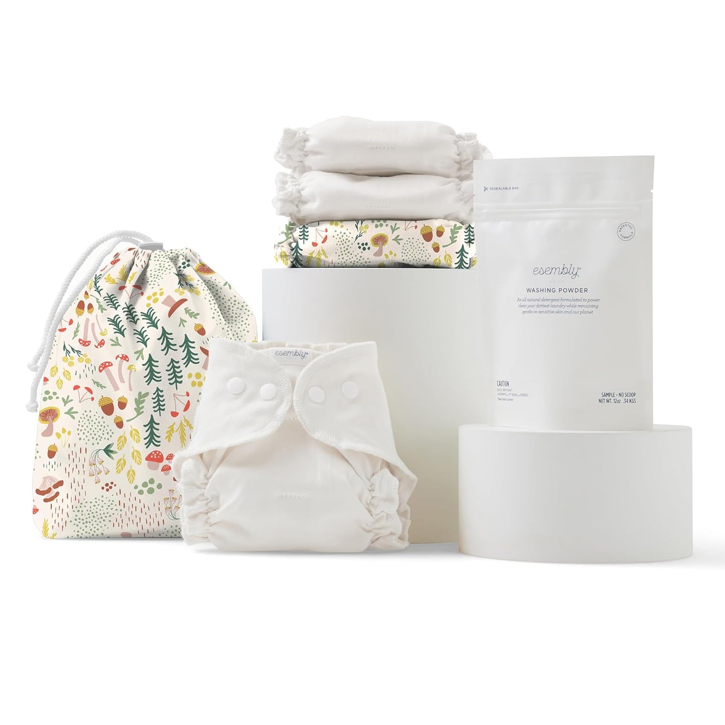 Esembly Try-It Kit for Cloth Diapering - Eco-Friendly Starter Set