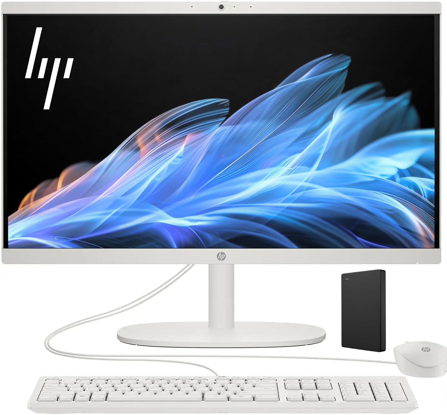 HP 22 Elevate All-in-One Desktop PC for Enhanced Productivity