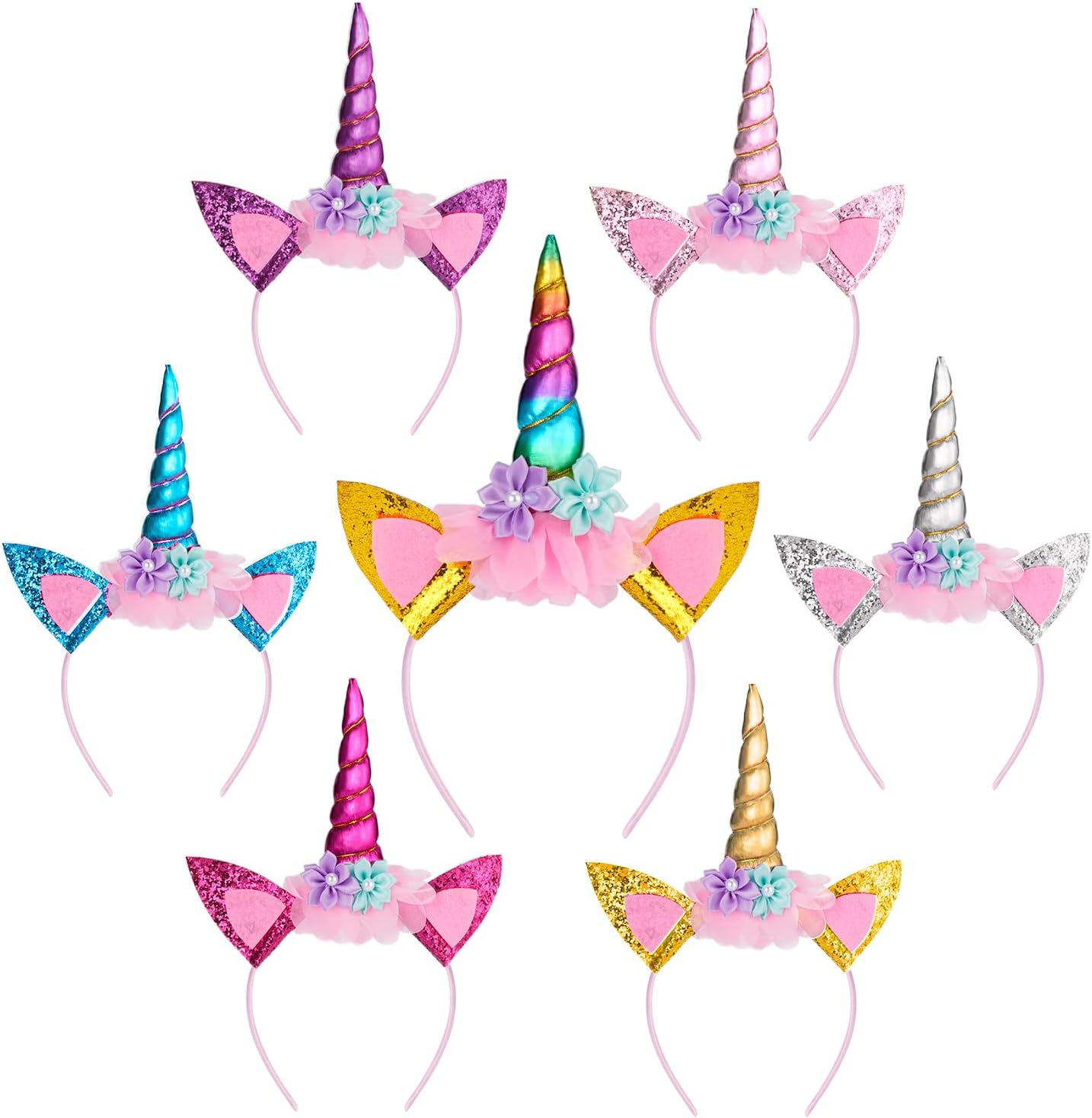 Unicorn Headband for Parties - Perfect for Kids and Adults