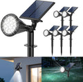 Solar Spot Lights Outdoor with 4 Modes for Garden and Yard