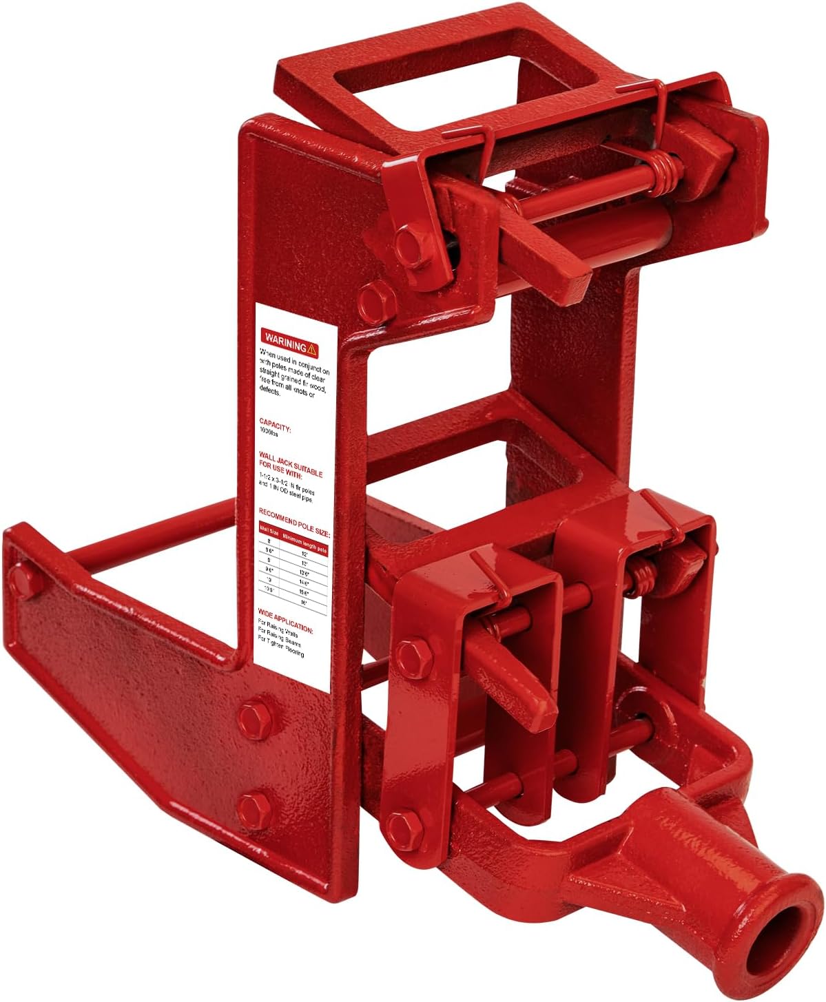 Portable Wall Jack for Framing and Lifting Wall Beams