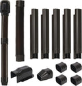 BEWAVE Mini Split Line Set Cover Kit 3ft 10 ft Brown - Clean, Durable