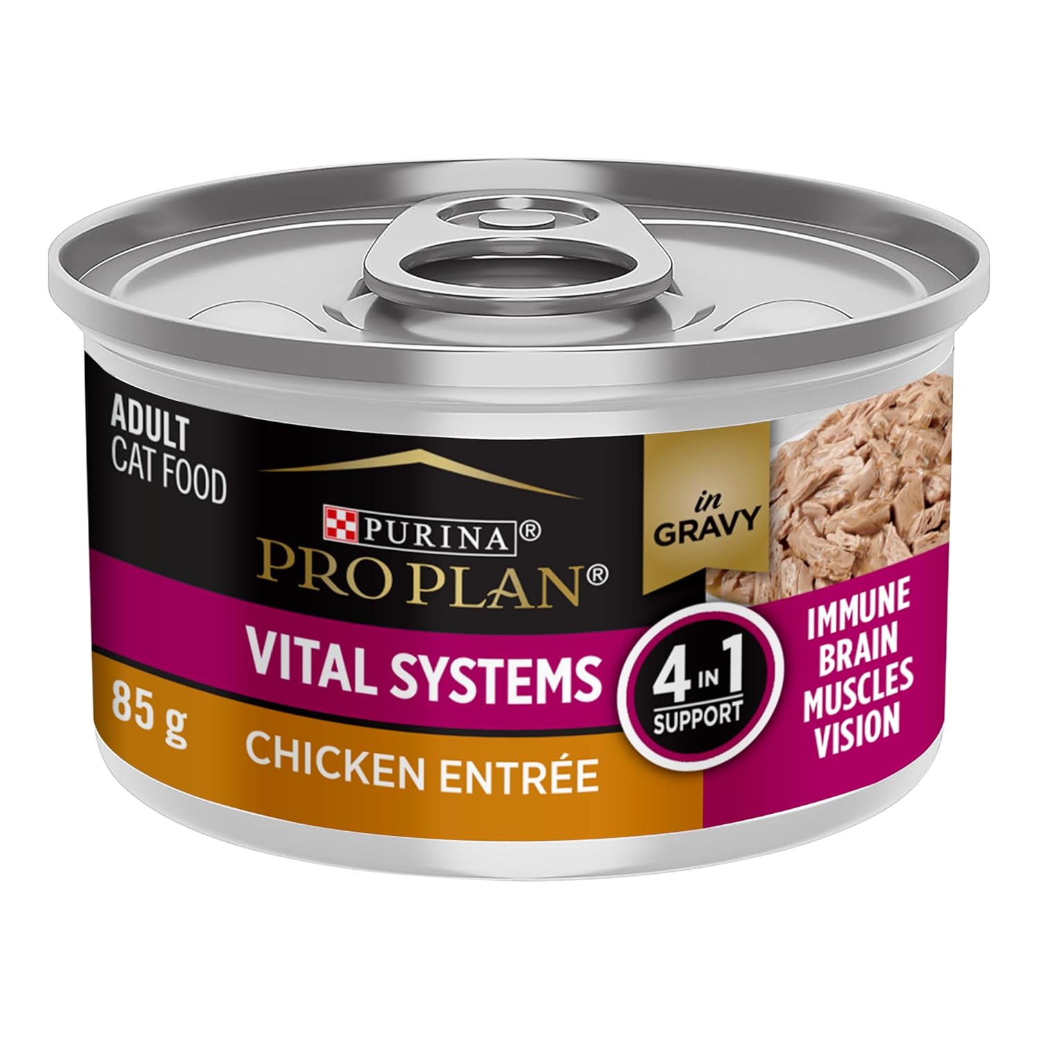 Purina Pro Plan Wet Cat Food for Immune, Brain, Muscle Health