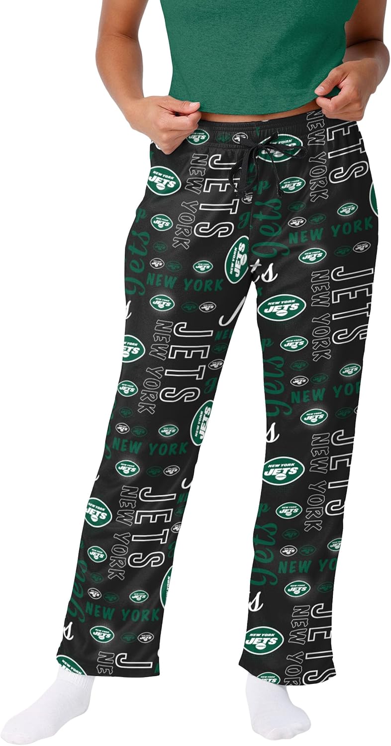 FOCO Women's NFL Team Logo Mini Print Lounge Pants Review