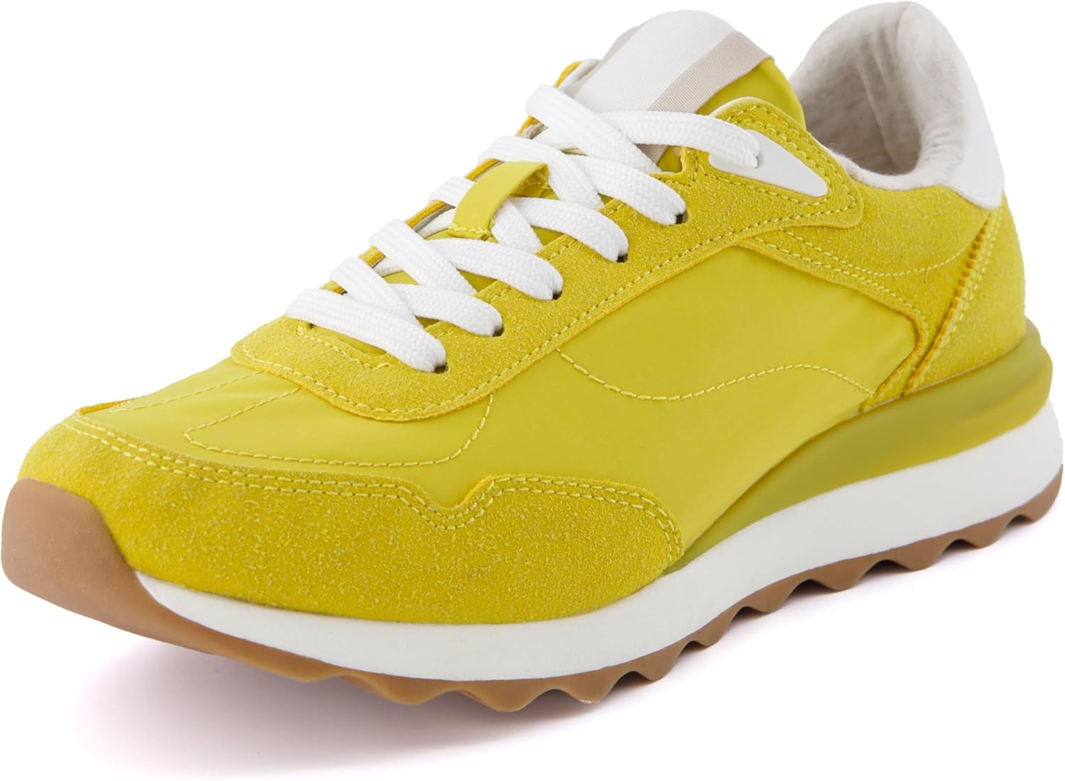 CUSHIONAIRE Women's Kicks Lace Up Sneakers for All-Day Comfort