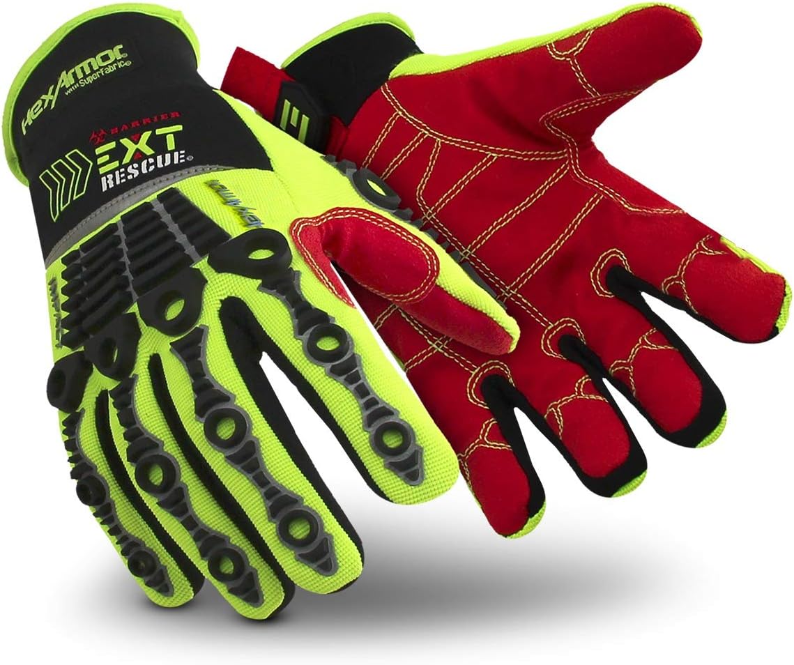 HexArmor FireFighter Extrication-Rescue Impact Safety Gloves