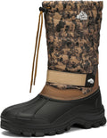 Men's Snow Boots Waterproof Non-Slip Outdoor Hiking - Warm Fur