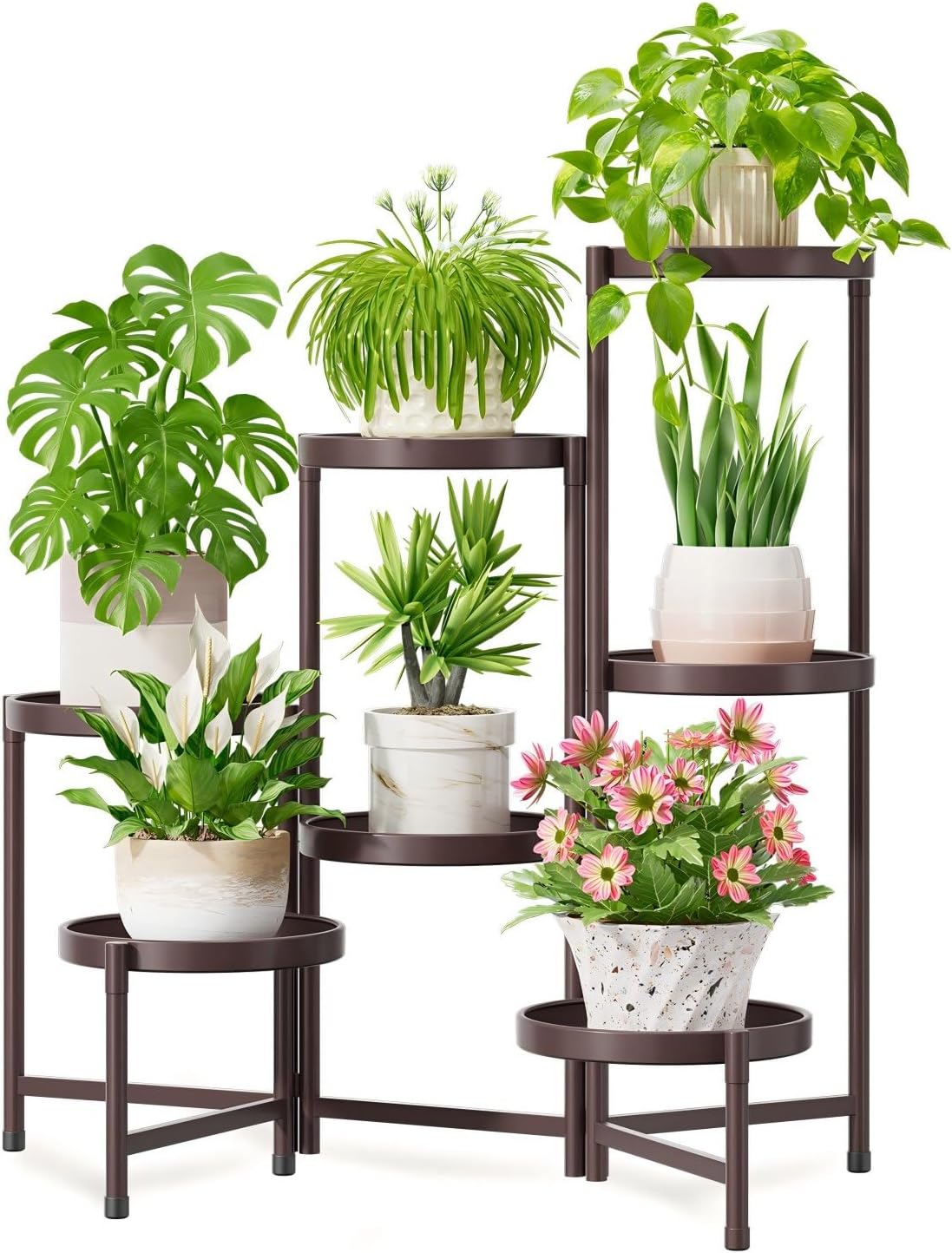 7 Tier Large Plant Stand Indoor for Multiple Plants Display