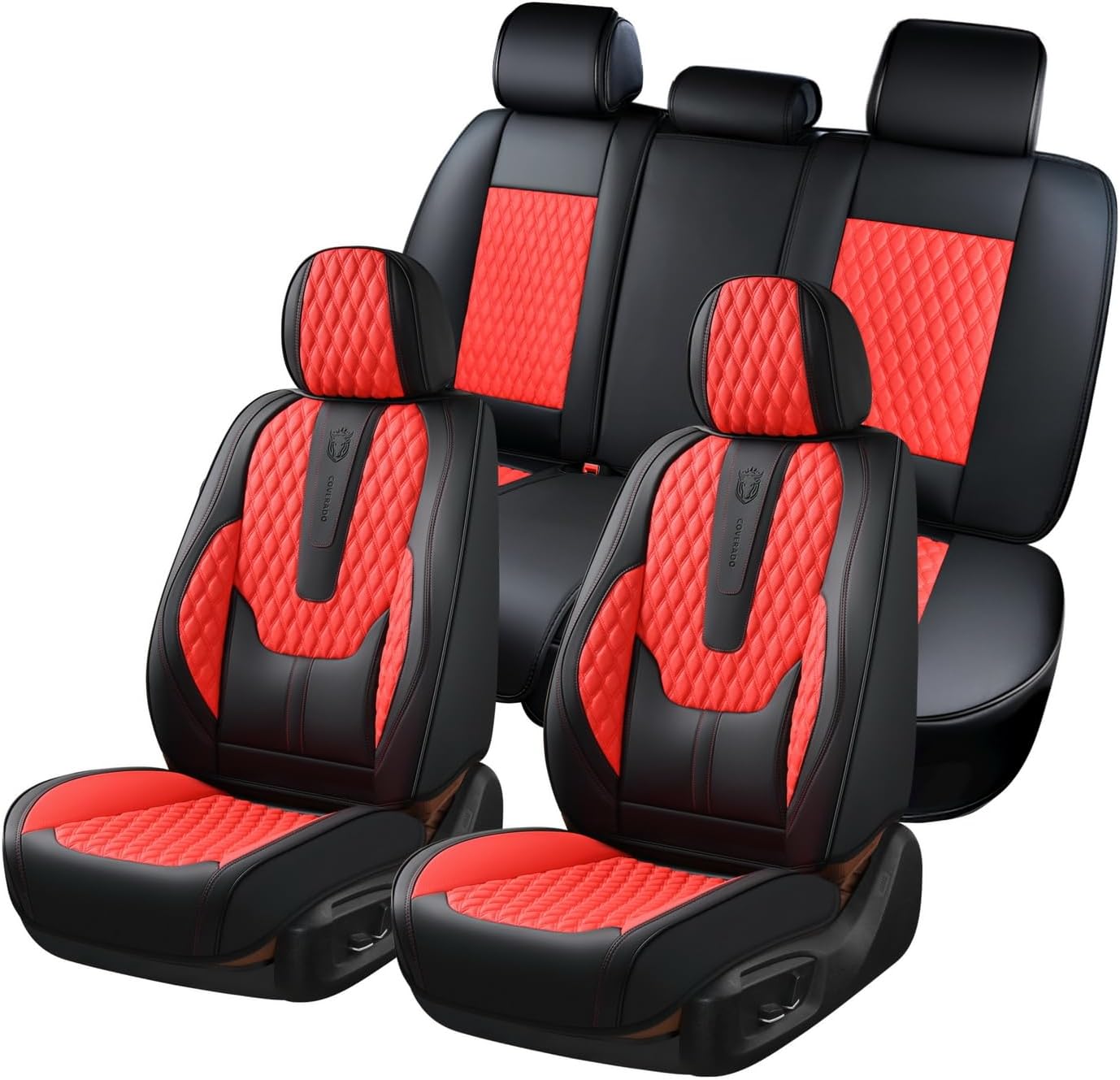 Coverado Car Seat Covers Full Set for Ultimate Protection