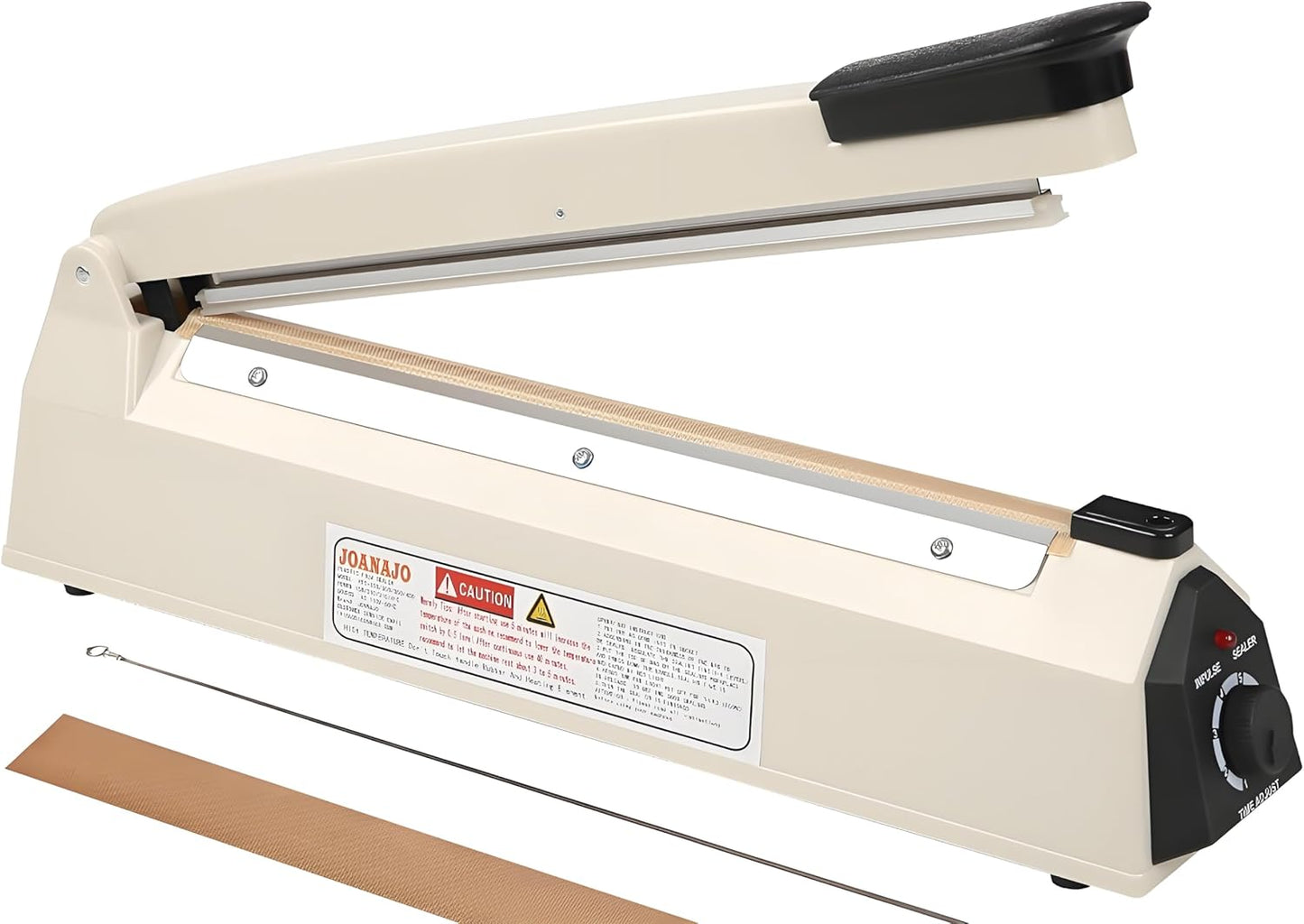 Impulse Sealer 16 inch Manual Heat Sealer for Perfect Sealing