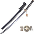 MURASAME Katana Sword 41in T10 Steel Handmade - Battle Ready Blade
