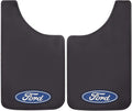 Ford Oval Logo Easy Fit Mud Guard 11x19 - Durable Pair