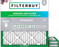 Filterbuy 11.25x11.25x1 Air Filter MERV 8 Essential Dust Defense