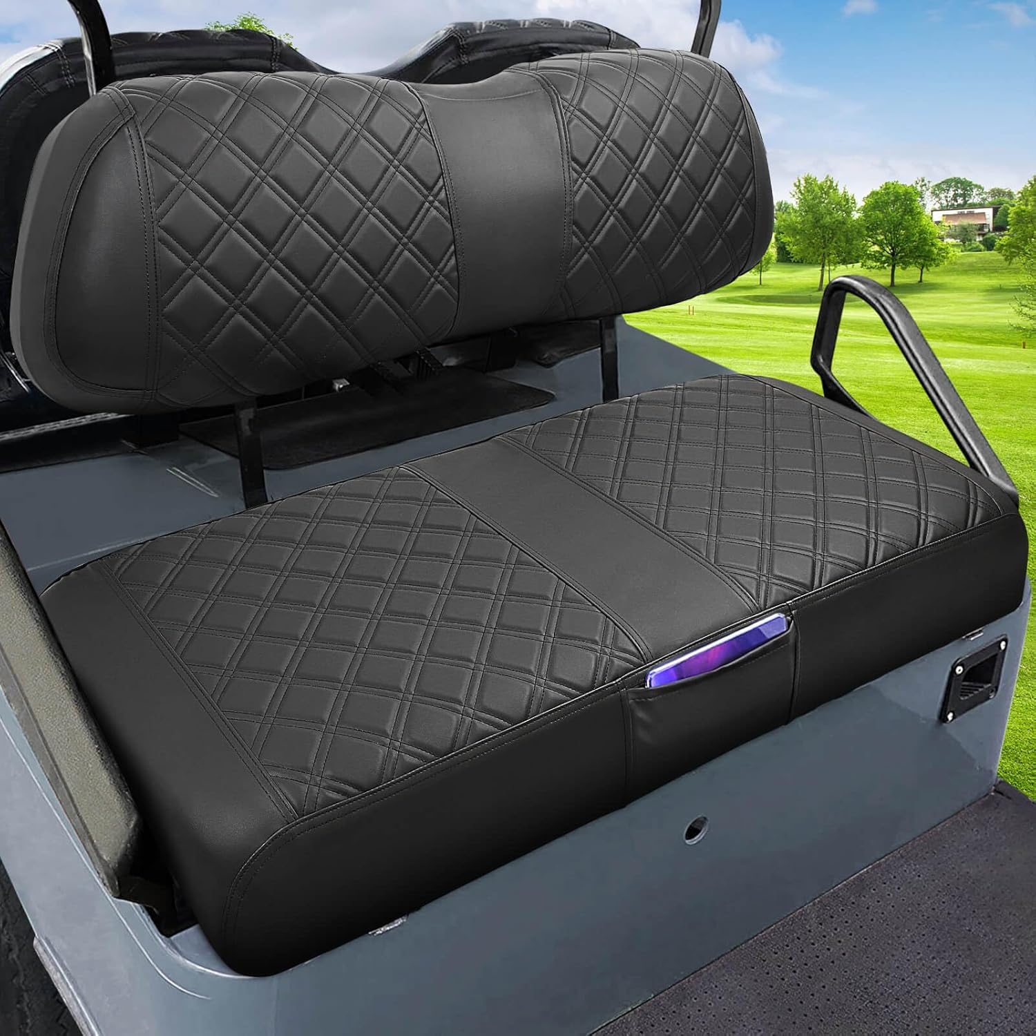 MOSNAI Club Car DS Golf Cart Seat Covers for Comfort & Style