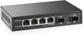 YuLinca 4 Port 2.5G Network Switch: Ultra-Fast Multi-Gigabit Hub!