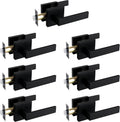 NEWBANG Non-Locking Passage Door Lever Handle Matte Black - Durable