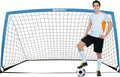 BOHEN 9x5 FT Kids Soccer Goals - Portable Folding Net for Backyard