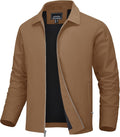 MAGNIVIT Men's Lightweight Windbreaker Jacket - Stylish Golf & Work 1