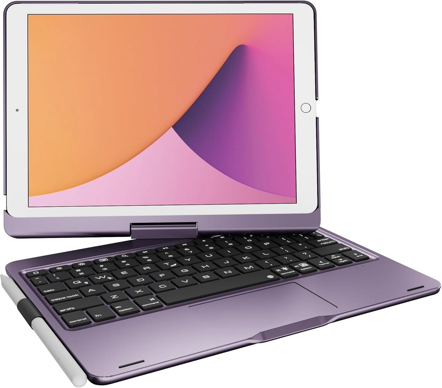 Wireless Keyboard Case for 2021 Apple iPad 10.2 inch Models