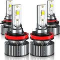 LED Headlight Bulbs Compatible for Toyota Prius 2010-2015 - 6000K
