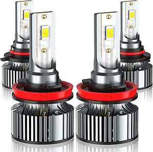 XWQHJW LED Headlight Bulbs for Toyota Prius 2010-2015 Review