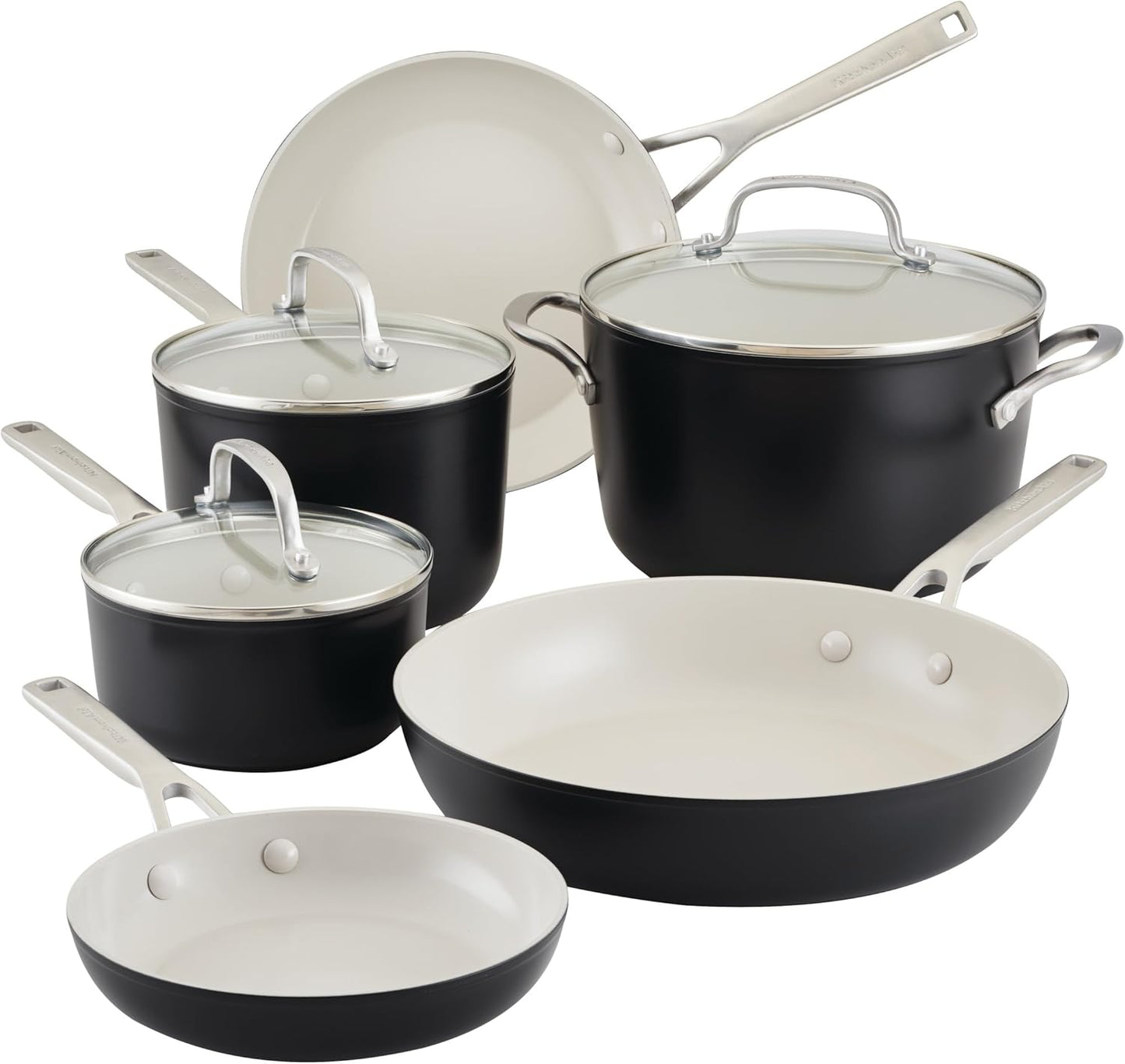 KitchenAid Hard Anodized Ceramic Nonstick Cookware Set Review