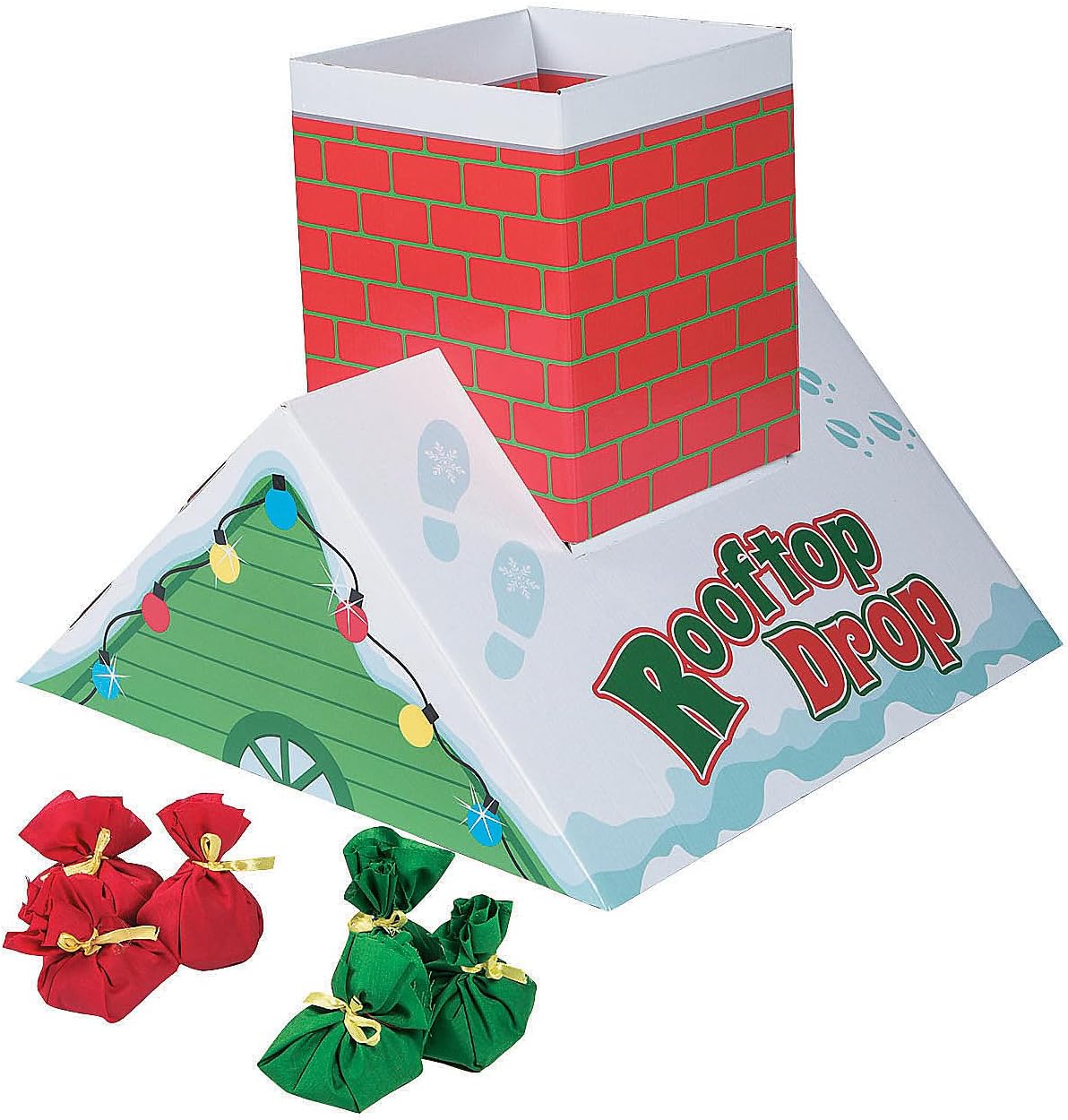 Christmas Bean Bag Toss Game for Kids - Fun Family Activity