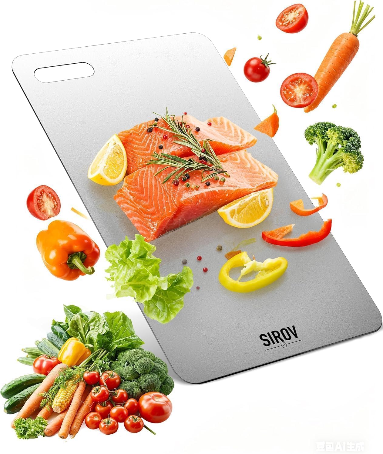 Titanium Cutting Board for Kitchen: Non Toxic and Durable