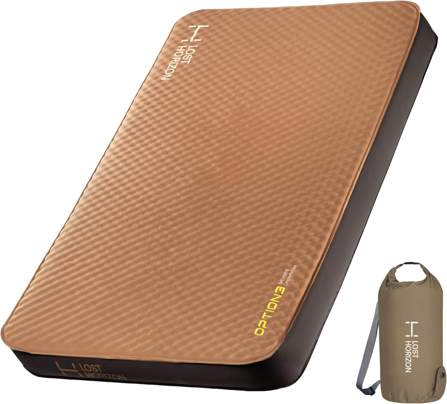 LOSTHORIZON Air & Foam Camping Mattress for Ultimate Comfort