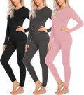 Ekouaer Thermal Underwear for Women Long Johns Base Layer