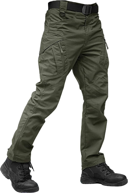 TACVASEN Men's Tactical Pants for Hiking and Work - 9 Pockets