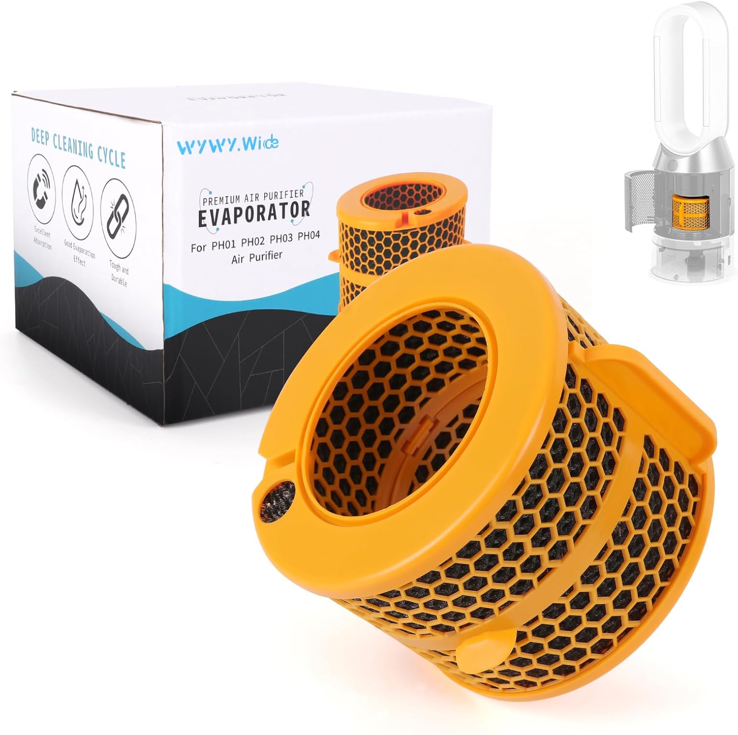 Dyson Air Purifier Carbon Fiber Filter by Dali