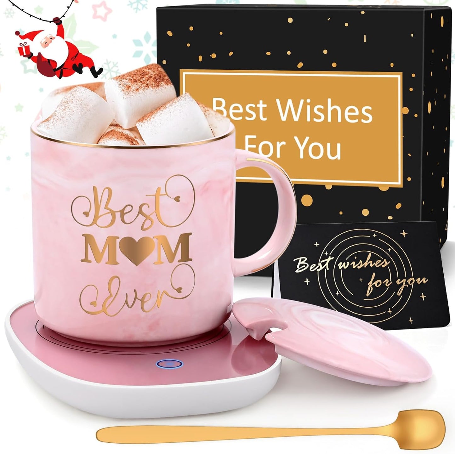 Best Mom Ever Mug & Warmer Set 12 Oz