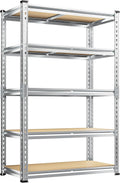 REIBII Garage Shelving 5 Tier 72in Heavy Duty - High Capacity Storage
