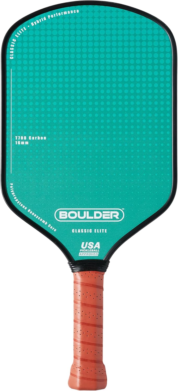 Boulder Carbon Fiber Pickleball Paddle for All Skill Levels