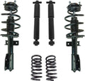 TRQ Front & Rear Complete Strut Assembly & Shock Kit - Direct Fit