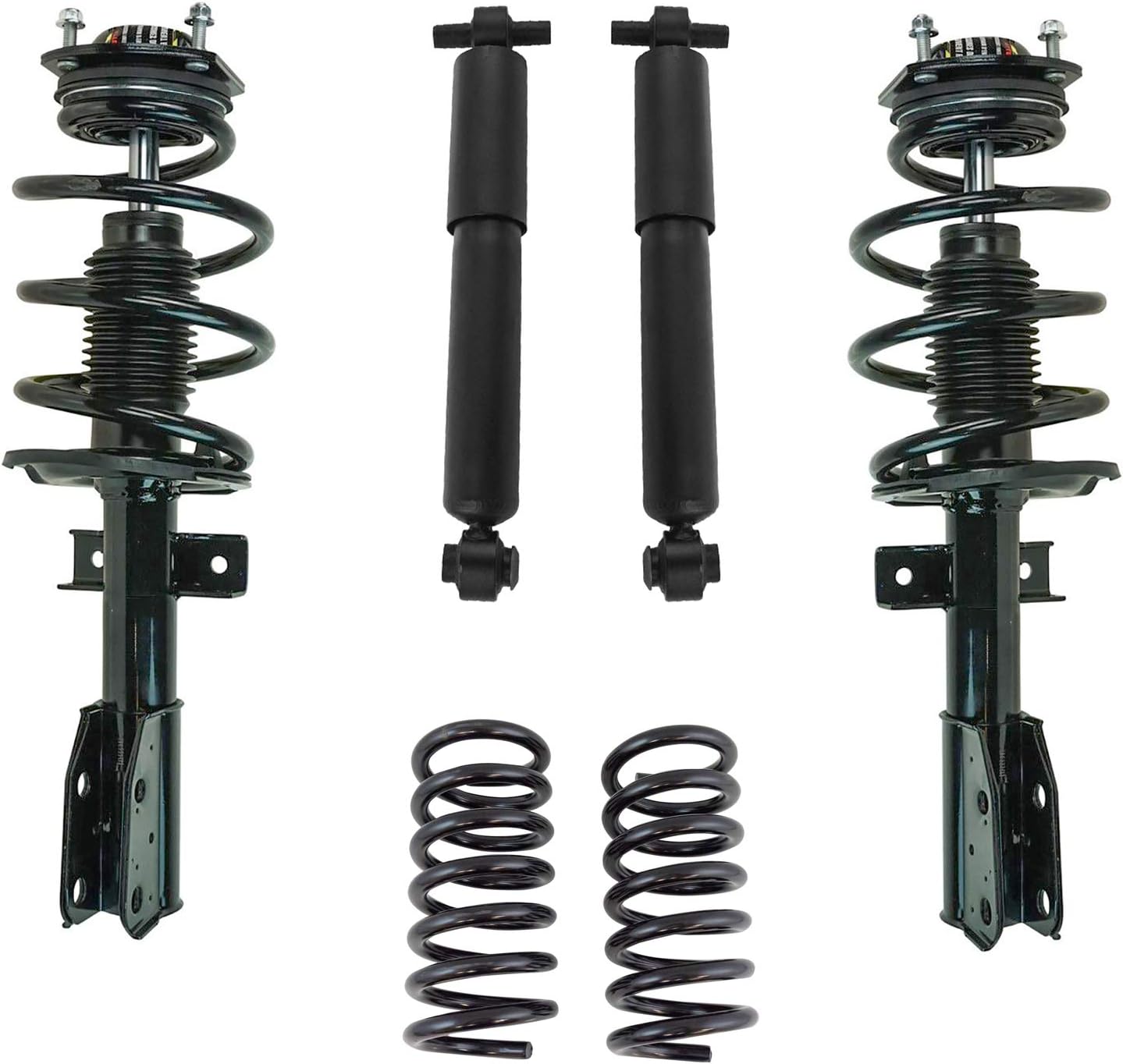 TRQ Complete Strut Assembly & Shock Absorber Kit for SUVs