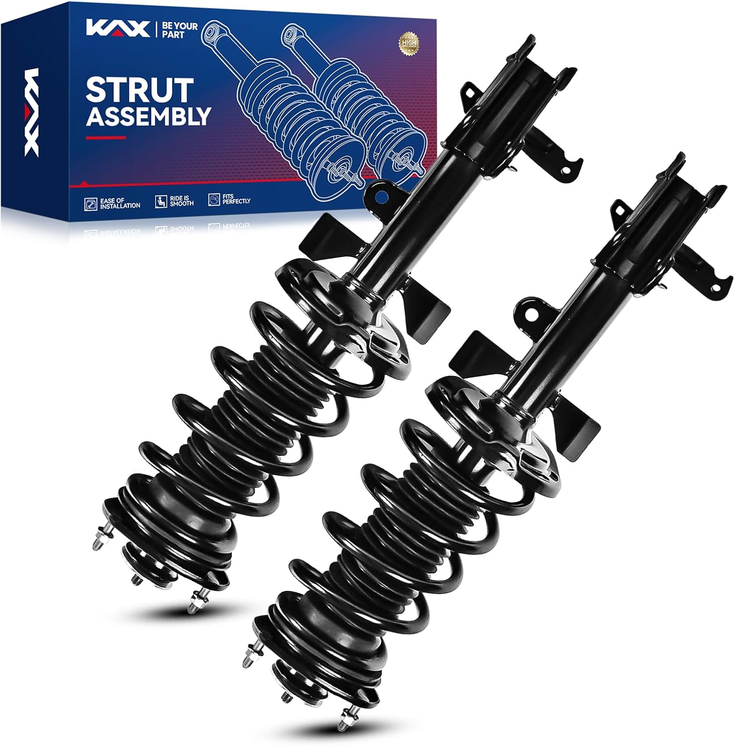 KAX Front Struts Assembly Kit for Odyssey 2011 2012 Vehicles