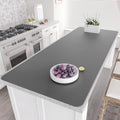 Extra Large Silicone Countertop Mat 78.7 x 23.6 in - Grey Heat