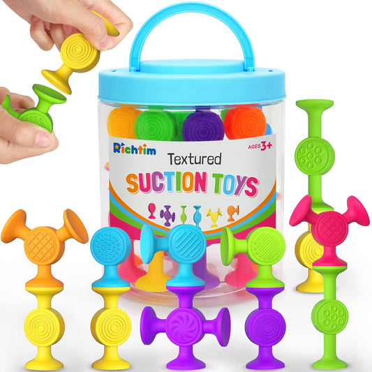 Sensory Silicone Bath Toys Set | Autism/ADD/ADHD Aid | Richtim
