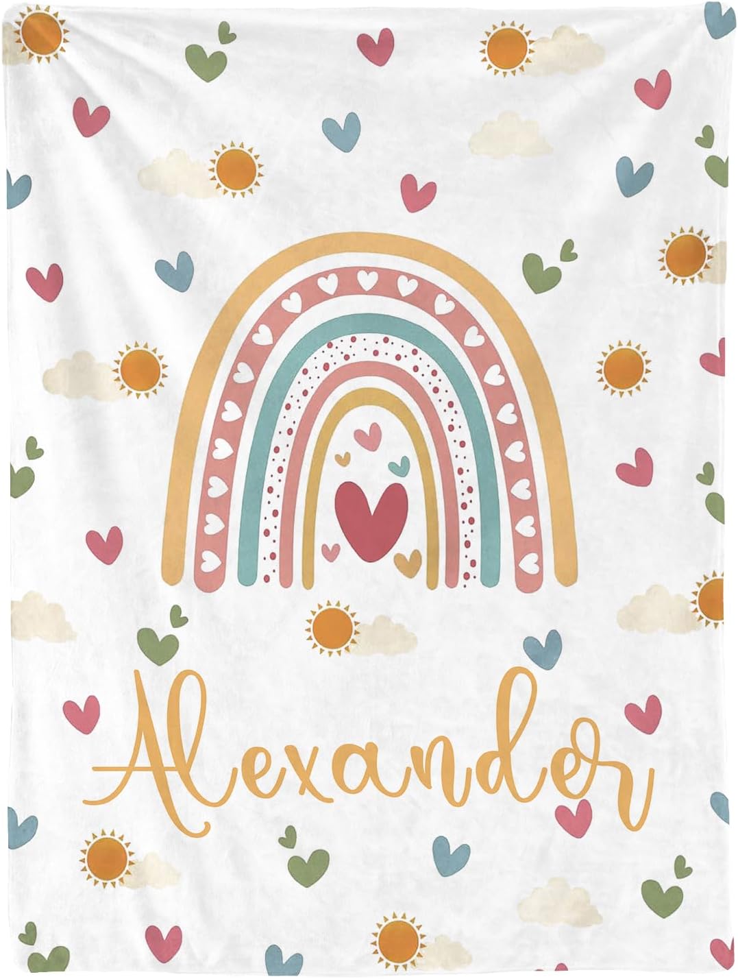 Custom Name Baby Blanket - Perfect Gift for Newborns!