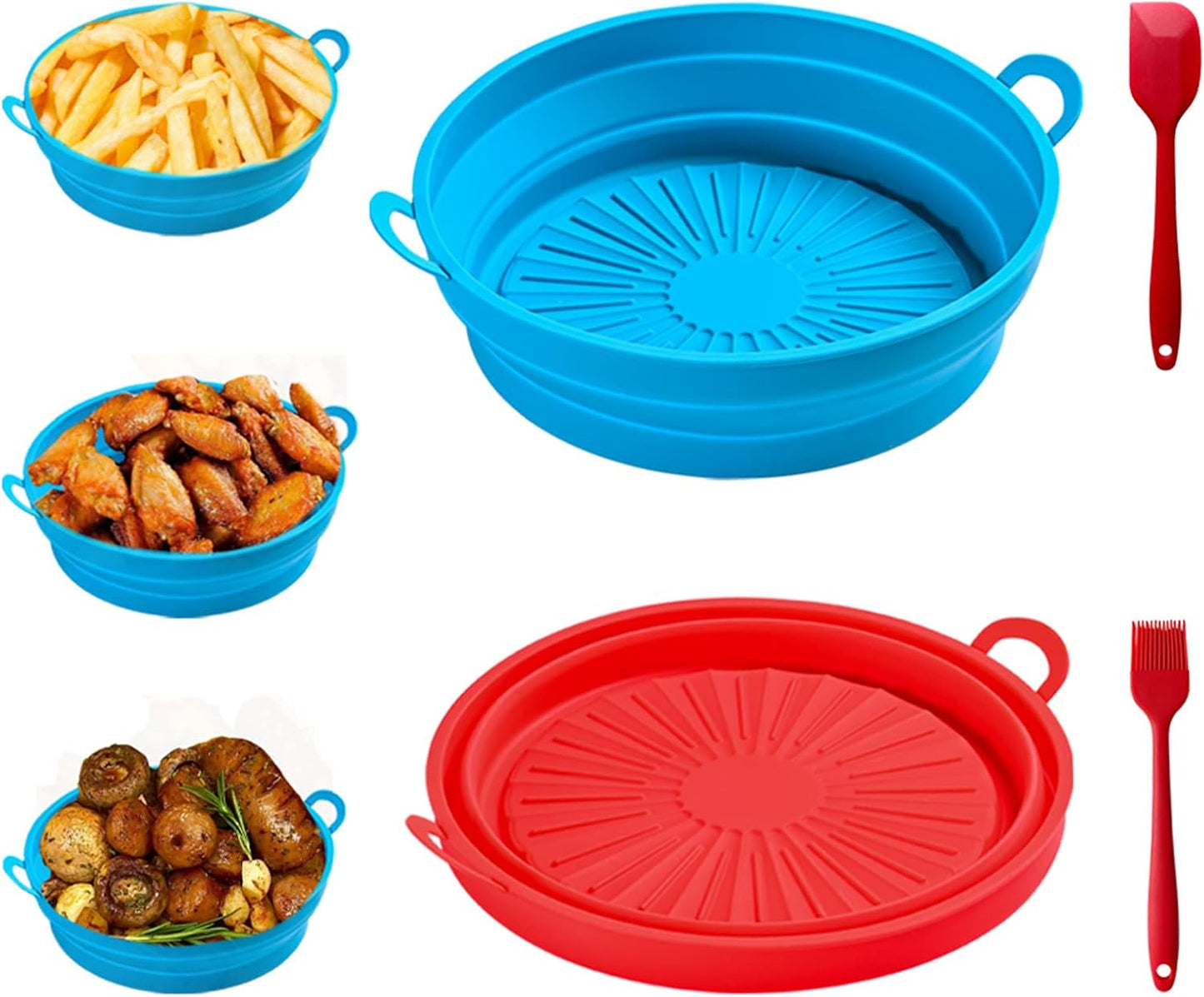 Ultimate Air Fryer Upgrade: Reusable Silicone Liners by Gorphi