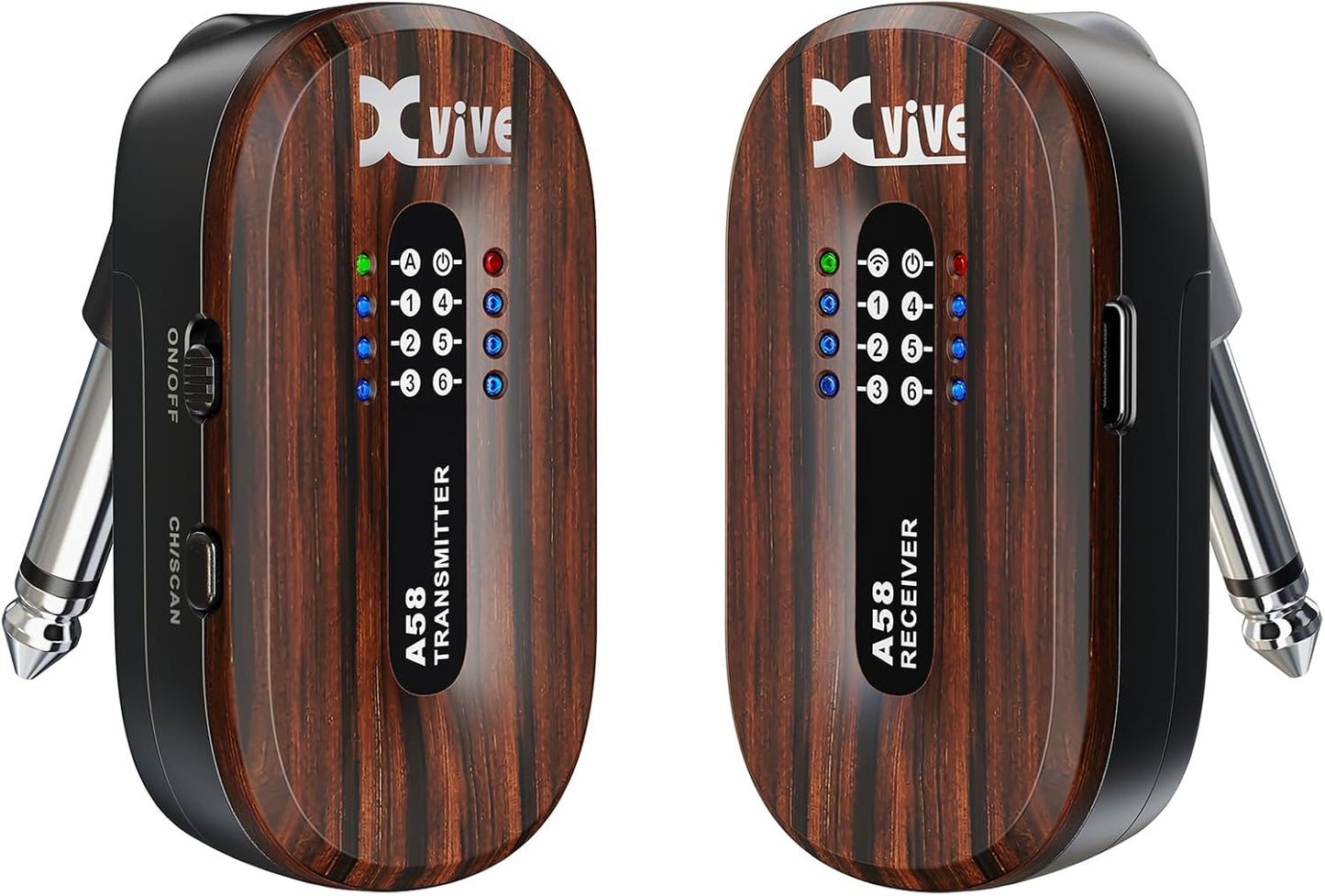 Xvive A58 Wireless Guitar System for Active and Passive Pickups