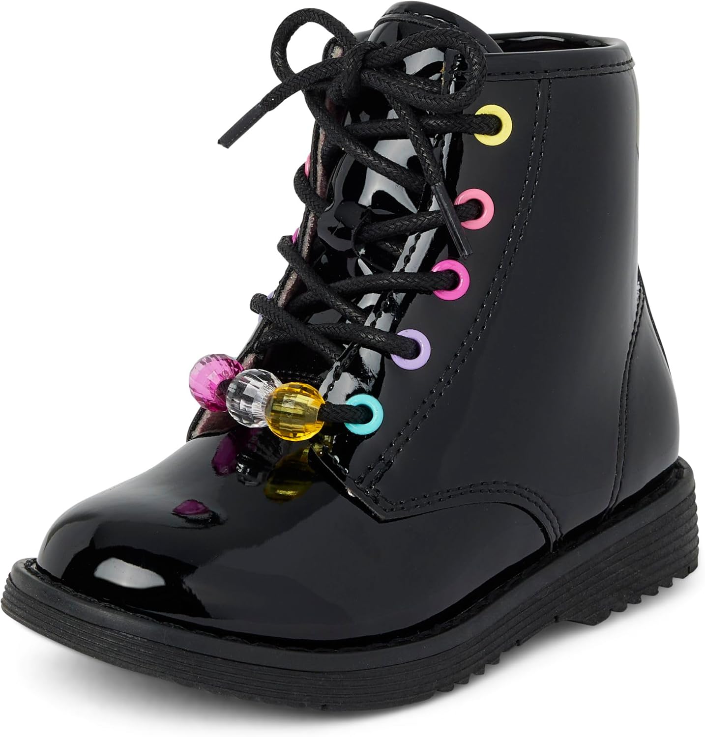 Girl's Baby Toddler Lace Up Combat Boots for Stylish Kids