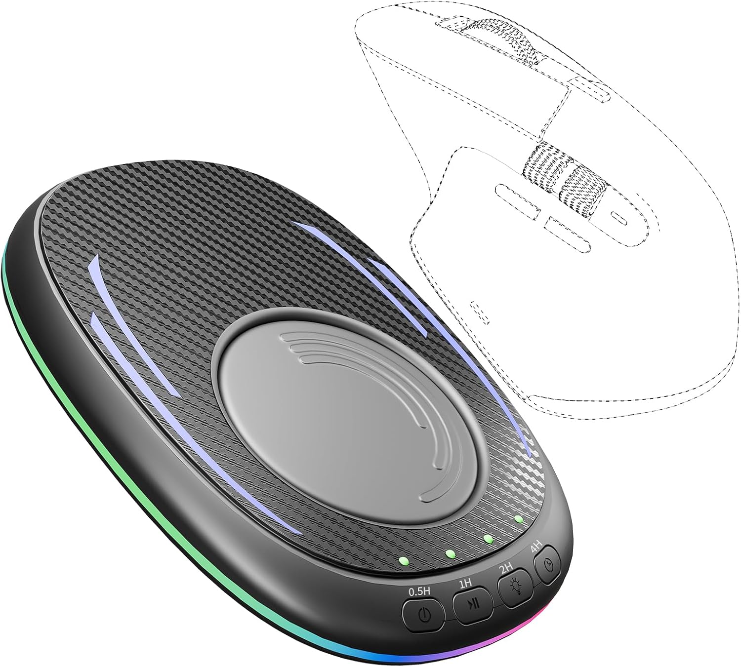 VIRGA CARE Mouse Mover: Stay Active Silently!