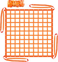 Cargo Lifting Net 6.56ftx6.56ft - 4500lb Heavy Duty Hoist Sling