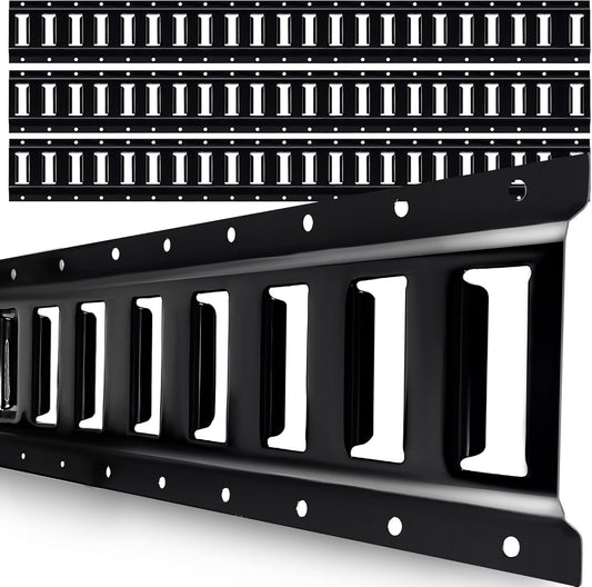 8ft E Track Rail Tie-Down Kit for Heavy Duty Cargo Security