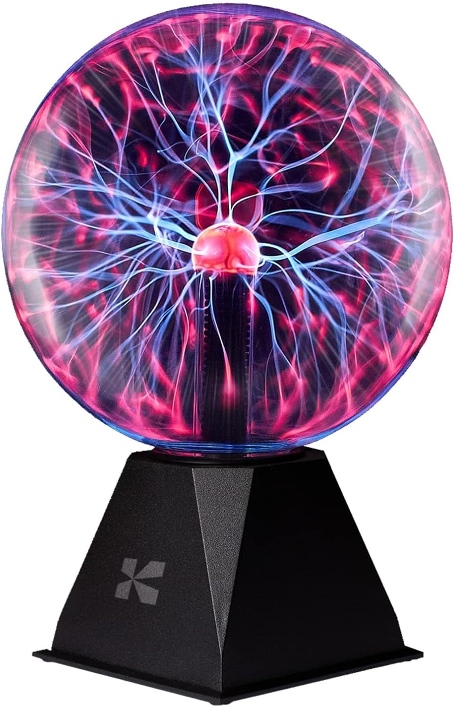 Katzco 8 Inch Plasma Ball - Interactive Lightning Decor for Parties