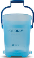 San Jamar Plastic Light Duty Ice Tote, 6 Gallons - Easy Carrying